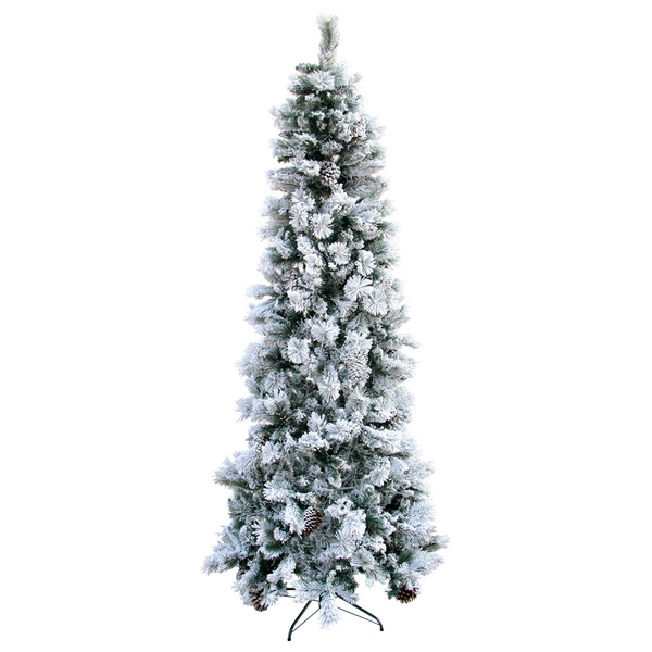 Árvore De Natal Slim Nevada 180cm - 528 Galhos | Natal Formos